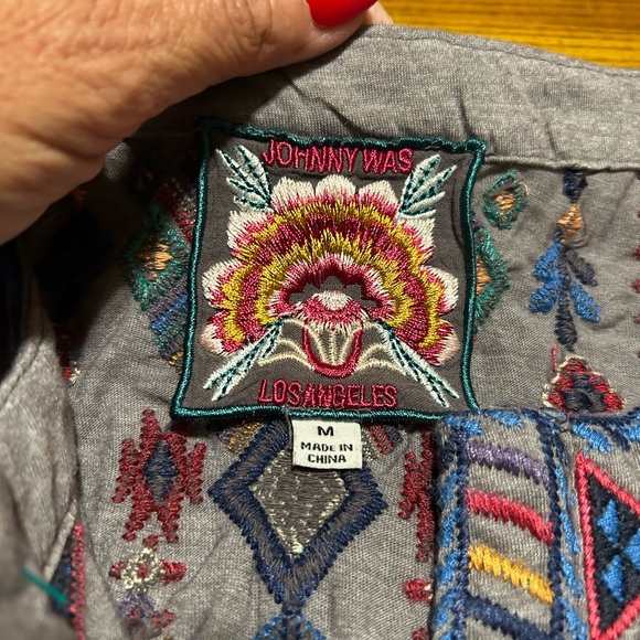 Johnny Was RUAH knit long sleeve 3/4 length Henly    Size M - Picture 11 of 14